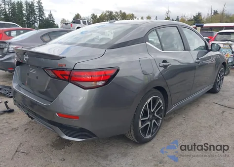 2025 Nissan Sentra Sr из США, поврежденный, VIN 3N1AB8DV3SY321089